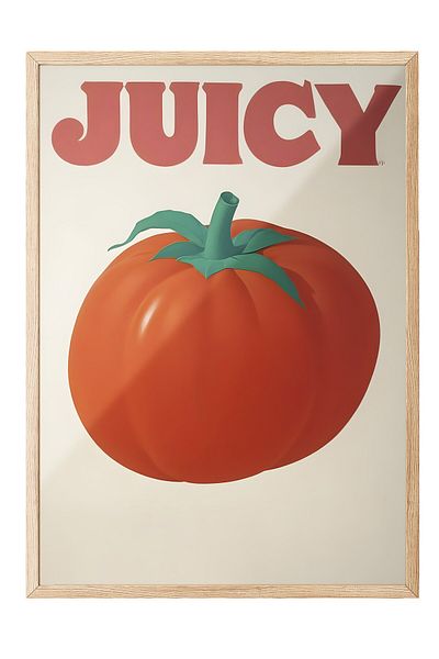 Postifull Τραπέζι με ξύλινο πλαίσιο, Juicy, Ξύλινο τραπέζι κουζίνας σειράς Comfort, NO:109070