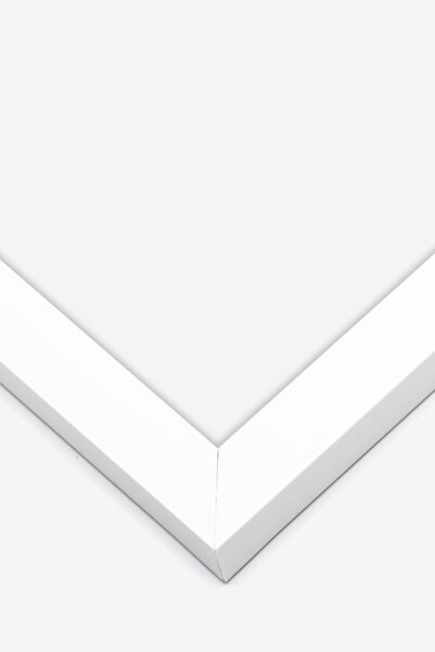 Postifull White Framed Painting, Yes Chef!, Comfort Series Kitchen Wall Painting, No:109053