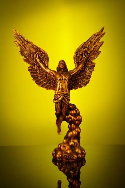 Narçiçeği Takı ve Hediyelik Eşya Yunan Kahraman Icarus Bronz Heykel Biblo