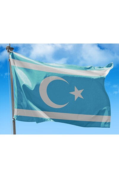ÇELİKONLİNE Irak Türkmenleri Bayrağı 50x75 Cm
