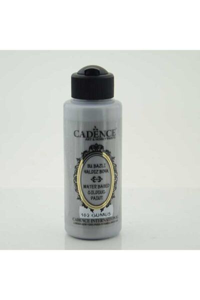 Cadence Su Bazlı Yaldız 120 ml 102 Gümüş