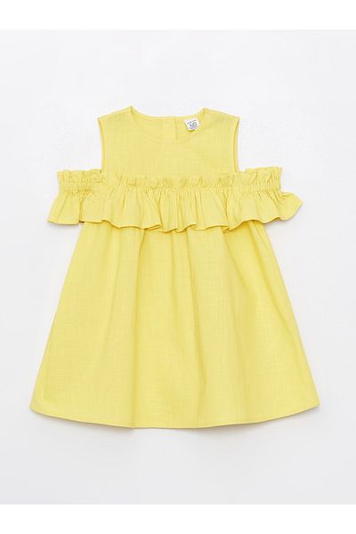 LC Waikiki Crew Neck Baby Girl Dress