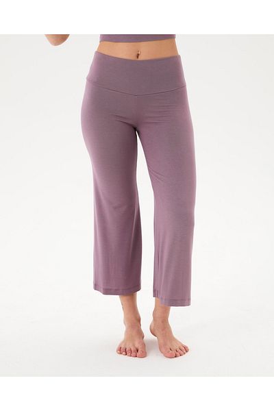 Ayma Active Lilac Capri Flow Shorts Pants
