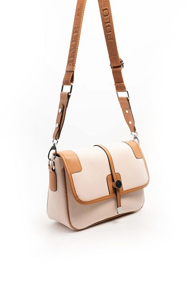 Silver Polo Silver & Polo Beige - Geantă de damă A.Taba SP1182
