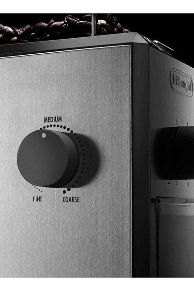DELONGHİ Delonghi Coffee Grinder, Stainless Steel Blade, Dual Safe System