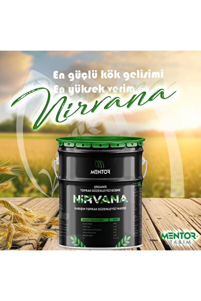 MENTOR TARIM Nirvana Humik Fulvik Asit Ve Aminoasit Gübre 10 Kg