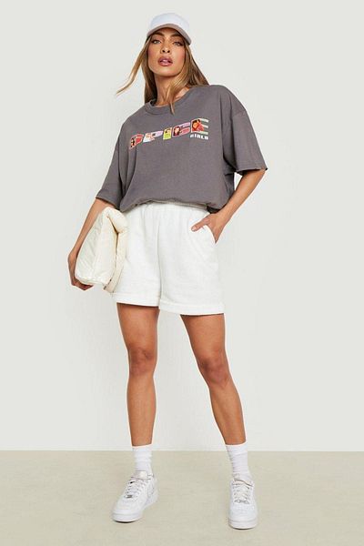 CLAYES Smoked Oversize Spice Girls T-shirt - Oversize Printed