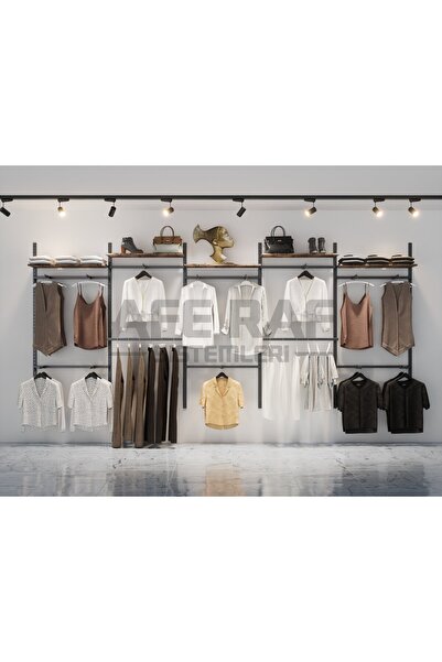 AFE DEKOR Mağaza Raf Sistemi, Askılık Sistemi, Butik Rafı, Mağaza Stand, Giyi...