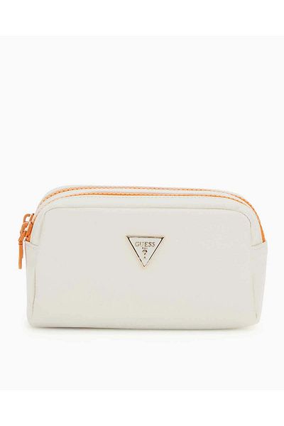 Guess Taštička na make-up s logem Satchel
