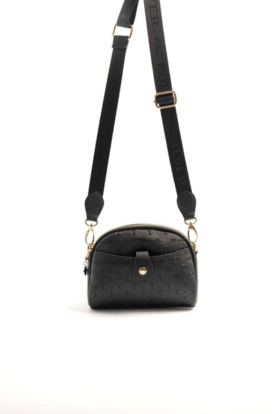 Silver Polo Siyah SP1144 Kadın Çapraz Çanta