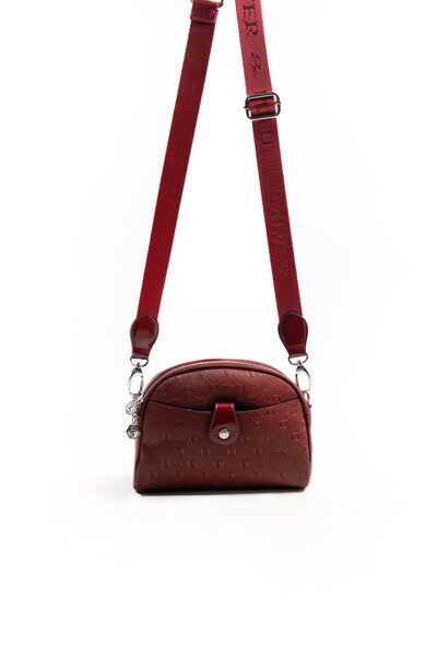 Silver Polo Бордовий Rugan SP1144 Жіноча сумка через плече