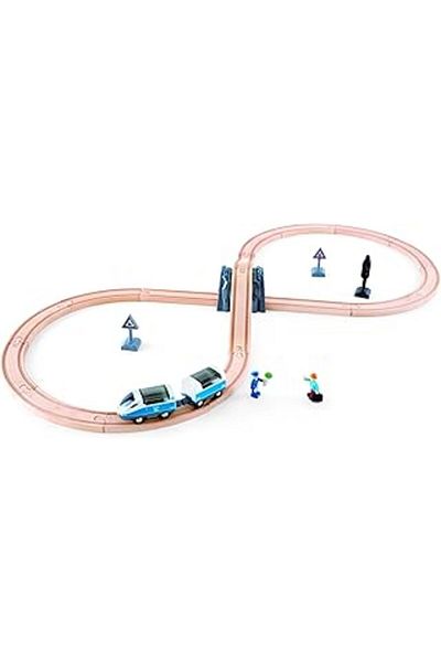 Mu Art Ahşap Hape Train Set
