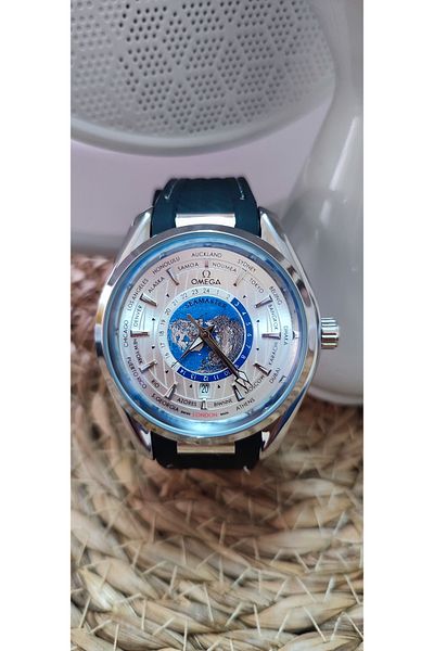 Omega ساعة يد سيماستر أوتوماتيكية فاخرة للرجال