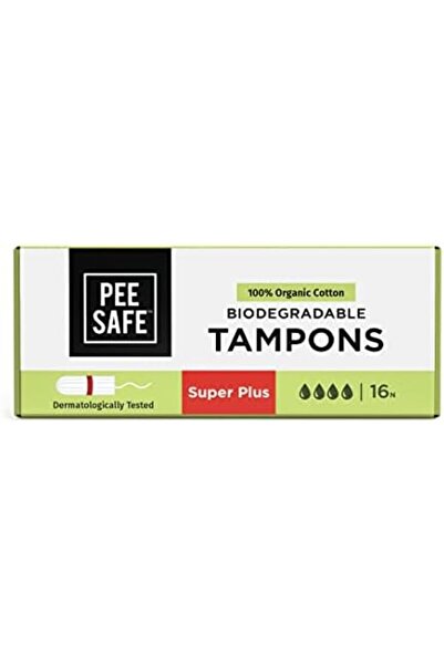 Pee Safe سدادات قطنية PEESAFE مصنوعة من قطن عضوي 100%، فائقة الجودة، مريحة وآ...