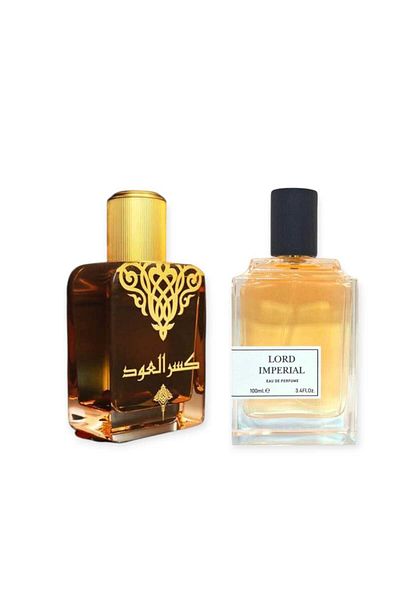 IBRAHEEM AL.QURASHI Broken Oud Bouquet with Lord Imperial Perfume Bouquet 200ml