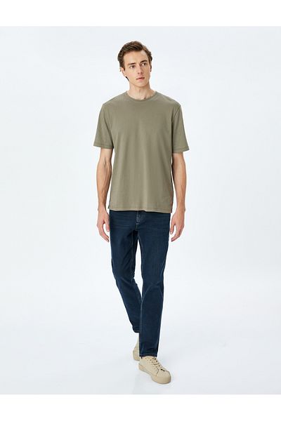 Koton Slim Fit Jeans with Regular Waist Pockets - Brad Jean