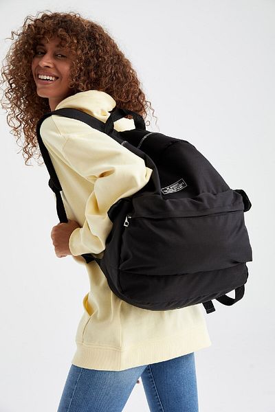 DeFacto Großer Schulrucksack, Unisex, selbstheilender, wasserabweisender Aufdruck, V0883azns