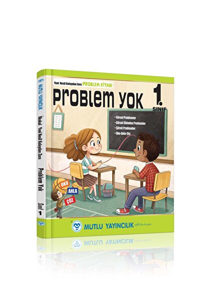 Mutlu Yayıncılık Mutlu Yayınları Yeni Nesil Problem Yok 1.sınıf (yeni Ürün)