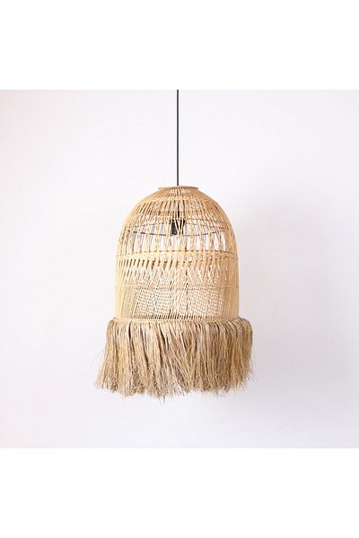 Mylamp Rattan Meğri Chandelier 40X65 cm