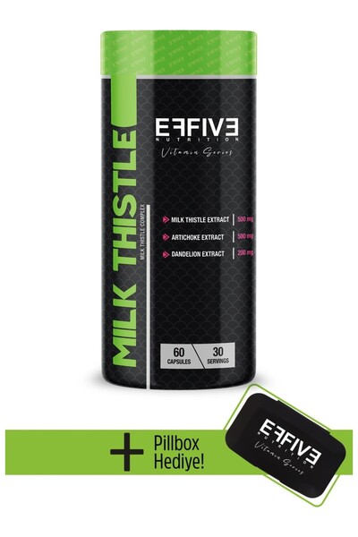 Effive Nutrition Milk Thistle Complex 60 Kapsül
