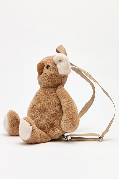 KentOyuncaK Peluş Sırt Çantası KOALA (Kahverengi & Gri) (45 cm.)