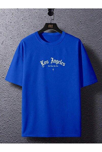 VBSVİBES ФУТБОЛКА ОВЕРСАЙЗ KALIP LOSANGLES З ПРИНТОМ