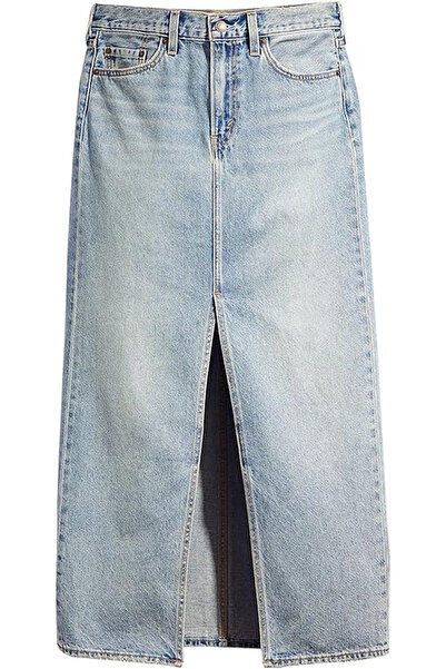 Levi's Denim Skirt with Front Slit