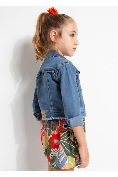 MAYORAL girl's Denim Jacket