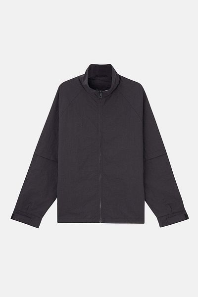 Socrates S Logo Windbreaker - Black