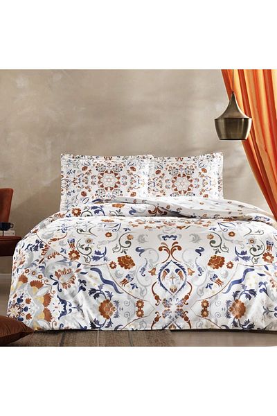 Taç Lenjerie pat dublu bumbac 100% satinat, TaçMako-Satin, Viola