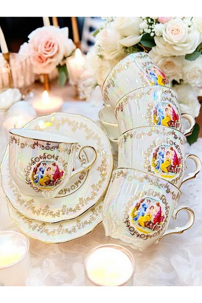 ROY KING Royking 6 Persons 12 Pieces Limited Edition Coffee Cup Set