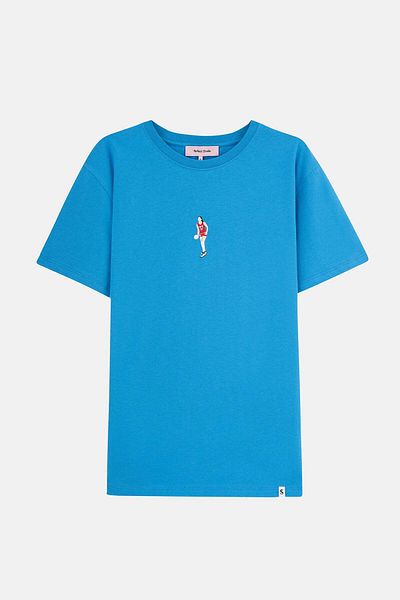 Socrates Tricou Blue Iron Lady