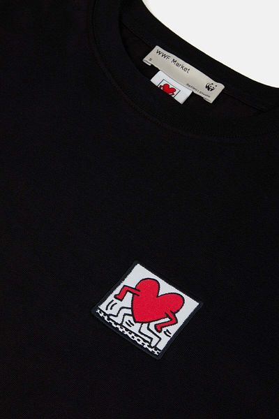 Keith Haring Tricou greu - negru
