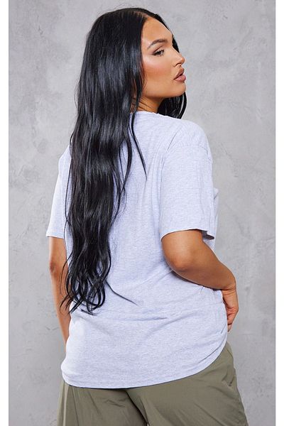 CLAYES Γκρι Oversize Awaken T-shirt - Oversize Printed