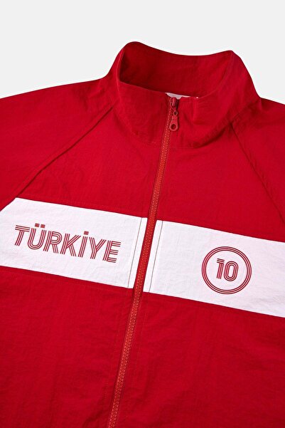Socrates Turkey 10 Windbreaker - Red/White