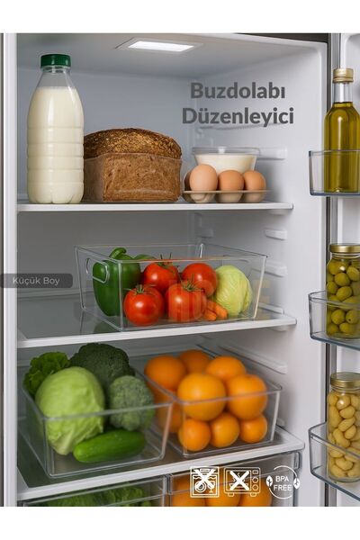 Genel Markalar Buzdolabı Içi Düzenleyici Saklama Organizeri Bpa Free Düzenley...
