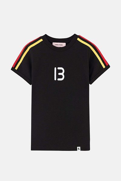 Socrates Γερμανία 13 Παιδικό T-Shirt -Μαύρο
