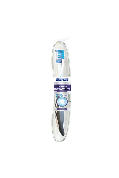 Banat Ultra White Toothbrush, Average Box Length