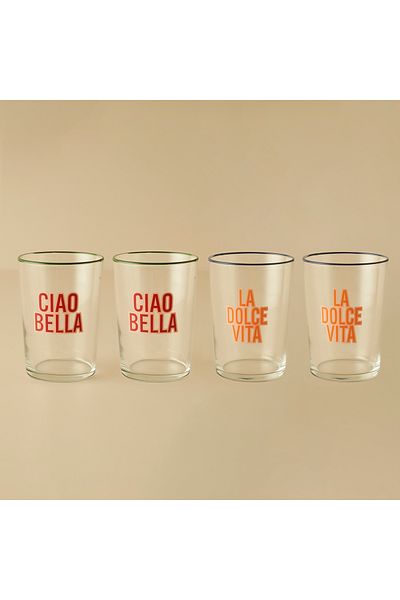 Bella Maison Line Bella Vita Soft Drink Glass 4-Pack (510 Cc)