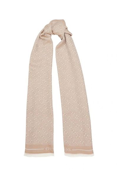Guess Scarf 75X180 Women's Brown Shawl Aw5252Vis03-Ltl