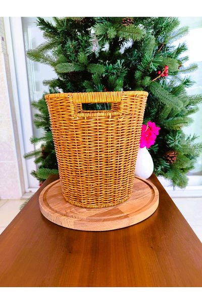 Madame Coco Vert Organizer Basket - 21.5 X 23 cm
