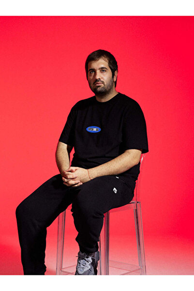 Socrates RSXS Oversize Heavyweight T-Shirt - Μαύρο