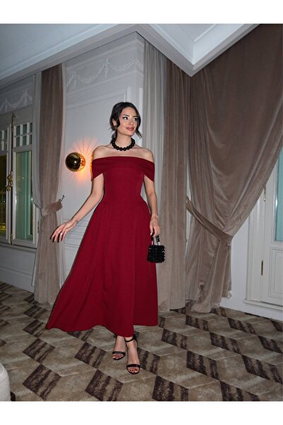 ESRAHELVACI Μίντι φόρεμα με γιακά Madonna