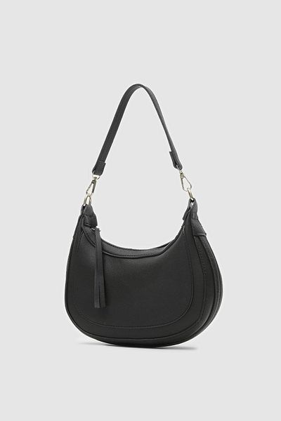 Shule Bags Geantă Logan neagră de mână și crossbody