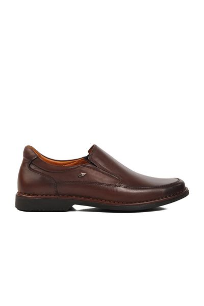 Dr.Flexer Brown Genuine Leather Orthopedic Men's Casual Shoes 061603   M