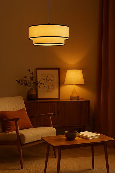 Vivido Home الثريا قلادة ريفي كريم