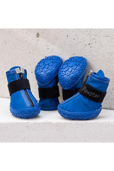 Pawstar Blue Dog Shoes-Dog Booties