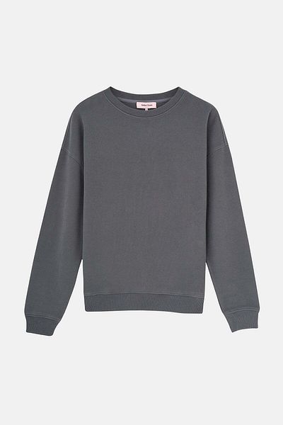 Reflect Studio Anthracite Colored Basic Supersoft Sweatshirt