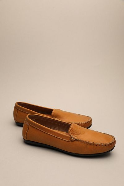 Gondol Women's Genuine Leather Classic Loafer Brown 36 Ttx.768
