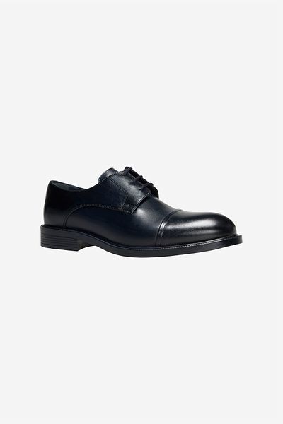 ALTINYILDIZ CLASSICS Ανδρικά Παπούτσια Navy Blue 100% Δερμάτινα Classic